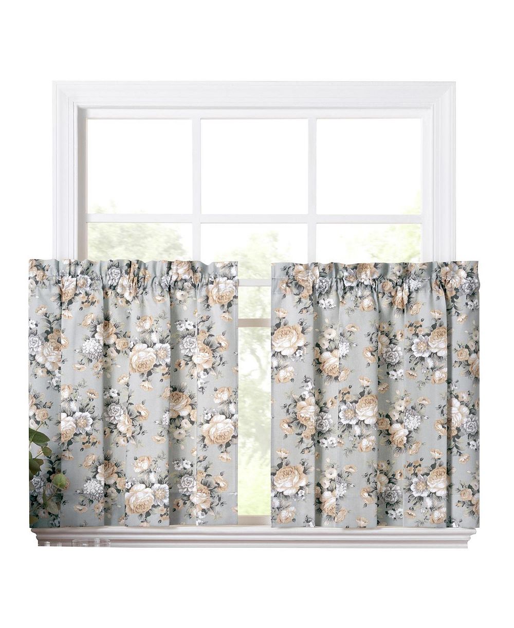 Ellis Curtain Bella Rose стильная занавеска с цветочным принтом и подхватом 1.5"