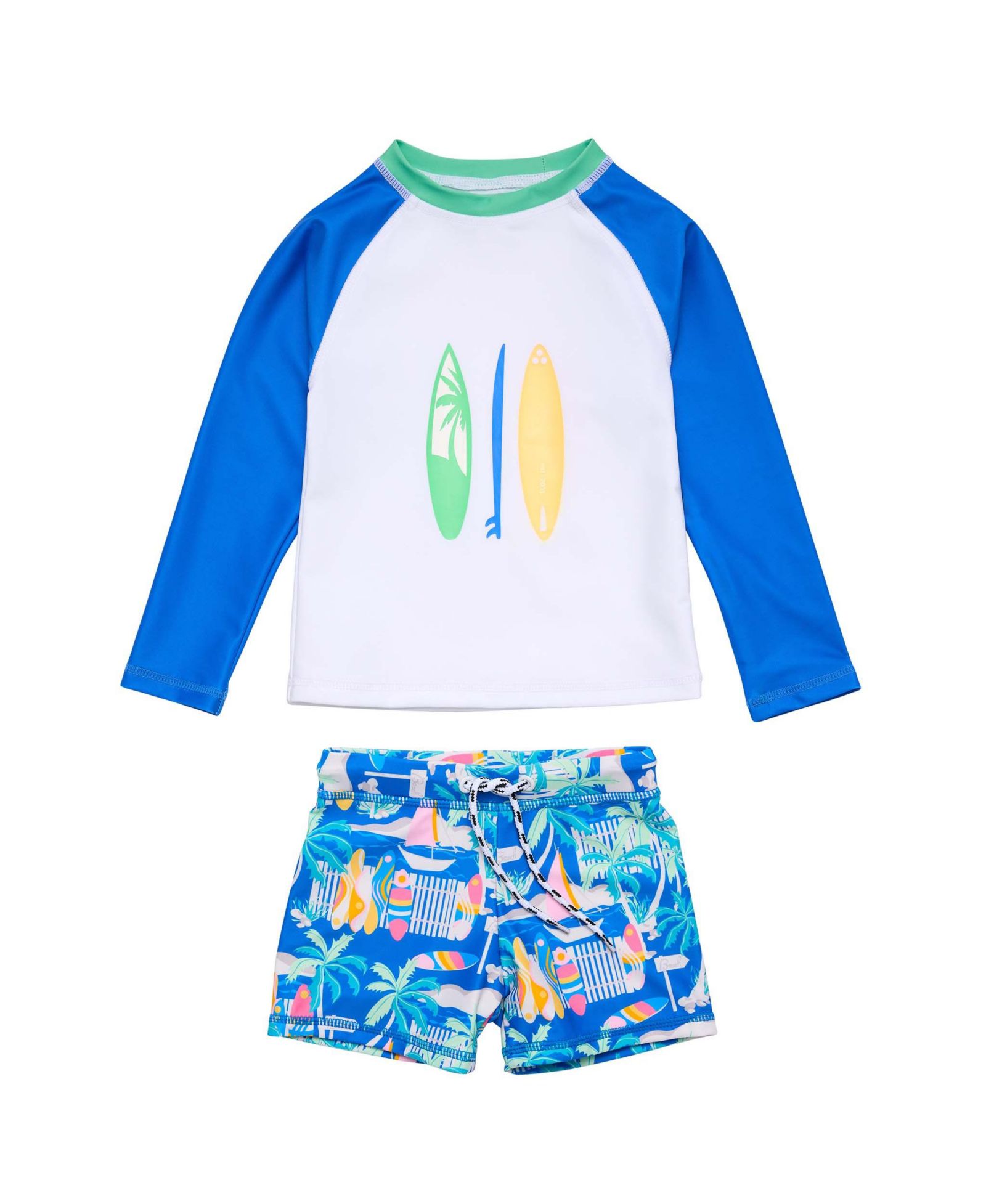 Комплект одежды Snapper Rock Little Boys Breakwater Beach LS Set