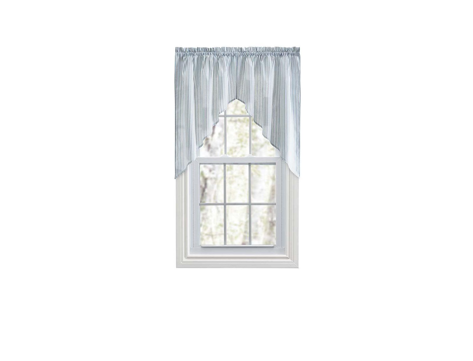Штора Ellis Curtain Plaza Classic Ticking Stripe 56'' x 36''