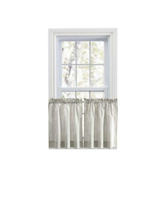 Ellis Curtain Plaza шторы с принтом в полоску, цвет Sage, 1.5" Rod Pocket