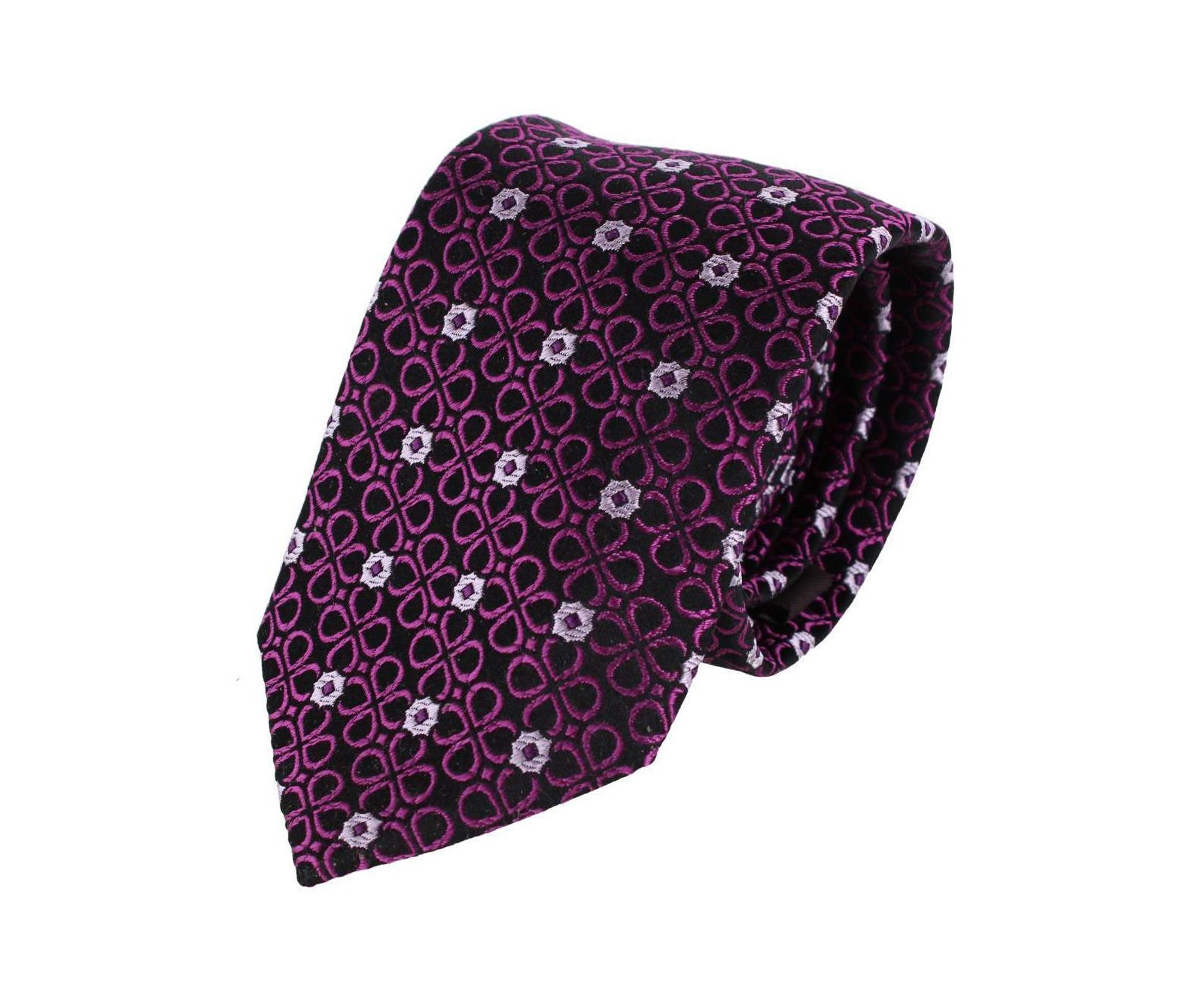 Галстук TRAFALGAR Men's Basil Bubble Floral из шелка