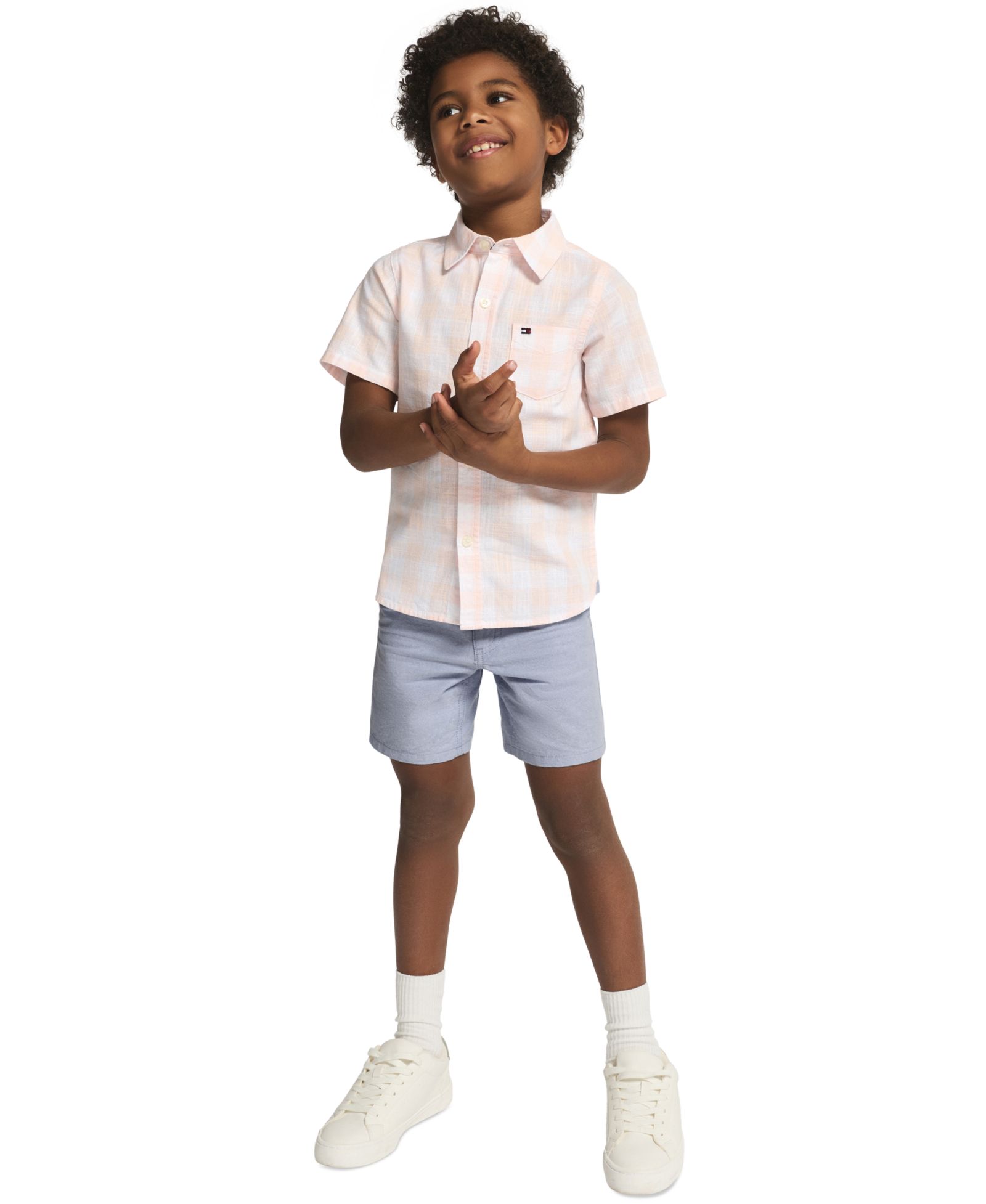 Tommy Hilfiger Детский комплект из рубашки и шорт, 2-Piece Set