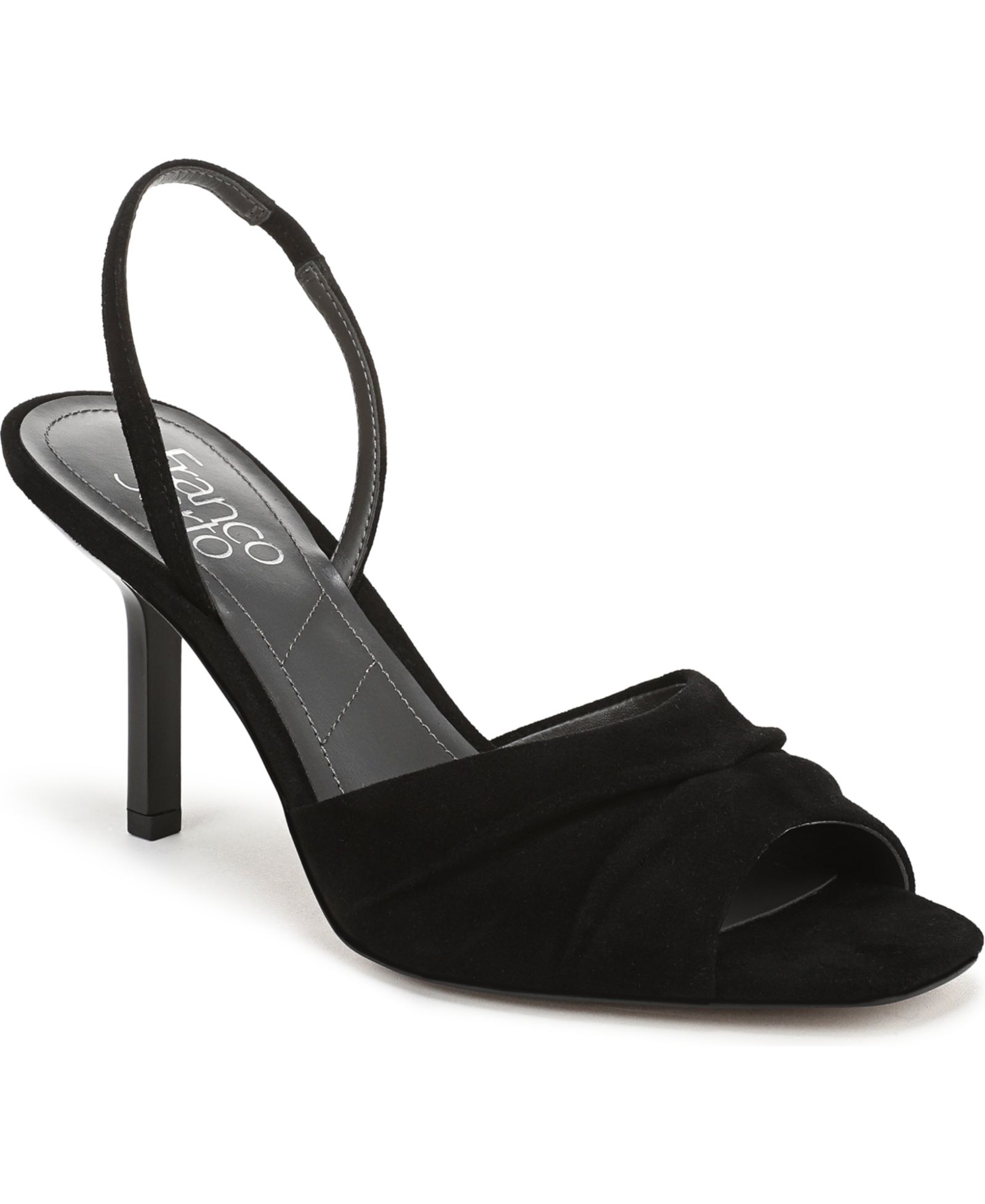 Franco Sarto Women's Gogia Square Toe Slingback Sandals