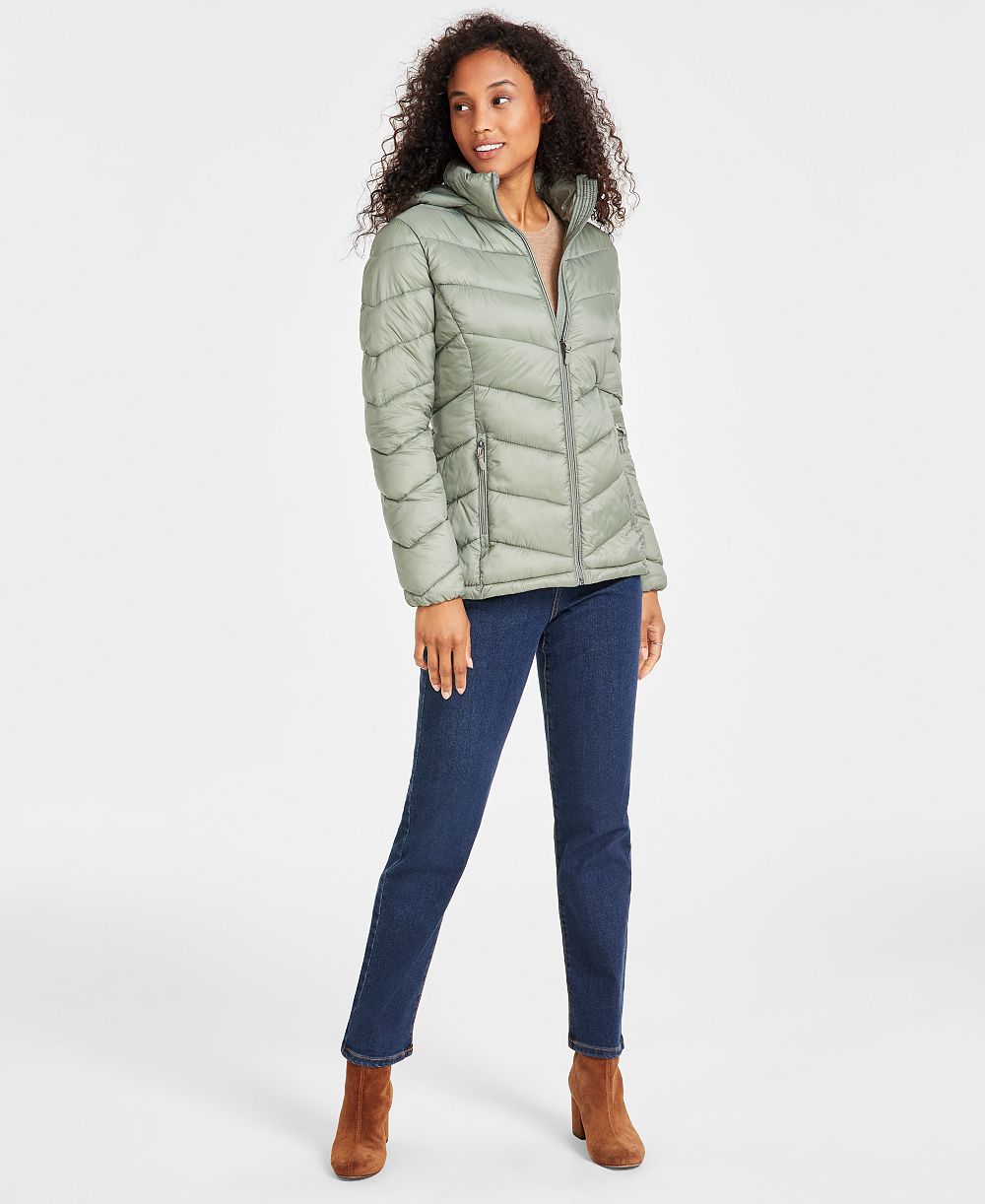 Charter Club Женское Packable Hooded Puffer Coat