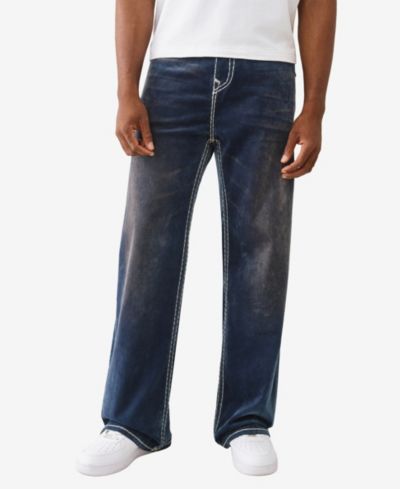 Мужские джинсы True Religion Vinny Ultra Baggy из бархата