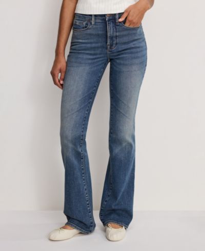 Good American Women's Classic Slim Fit Bootcut Jeans