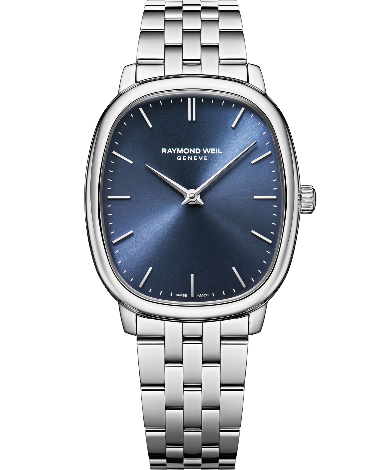 Мужские часы Raymond Weil Toccata из нержавеющей стали с браслетом, 32x36mm