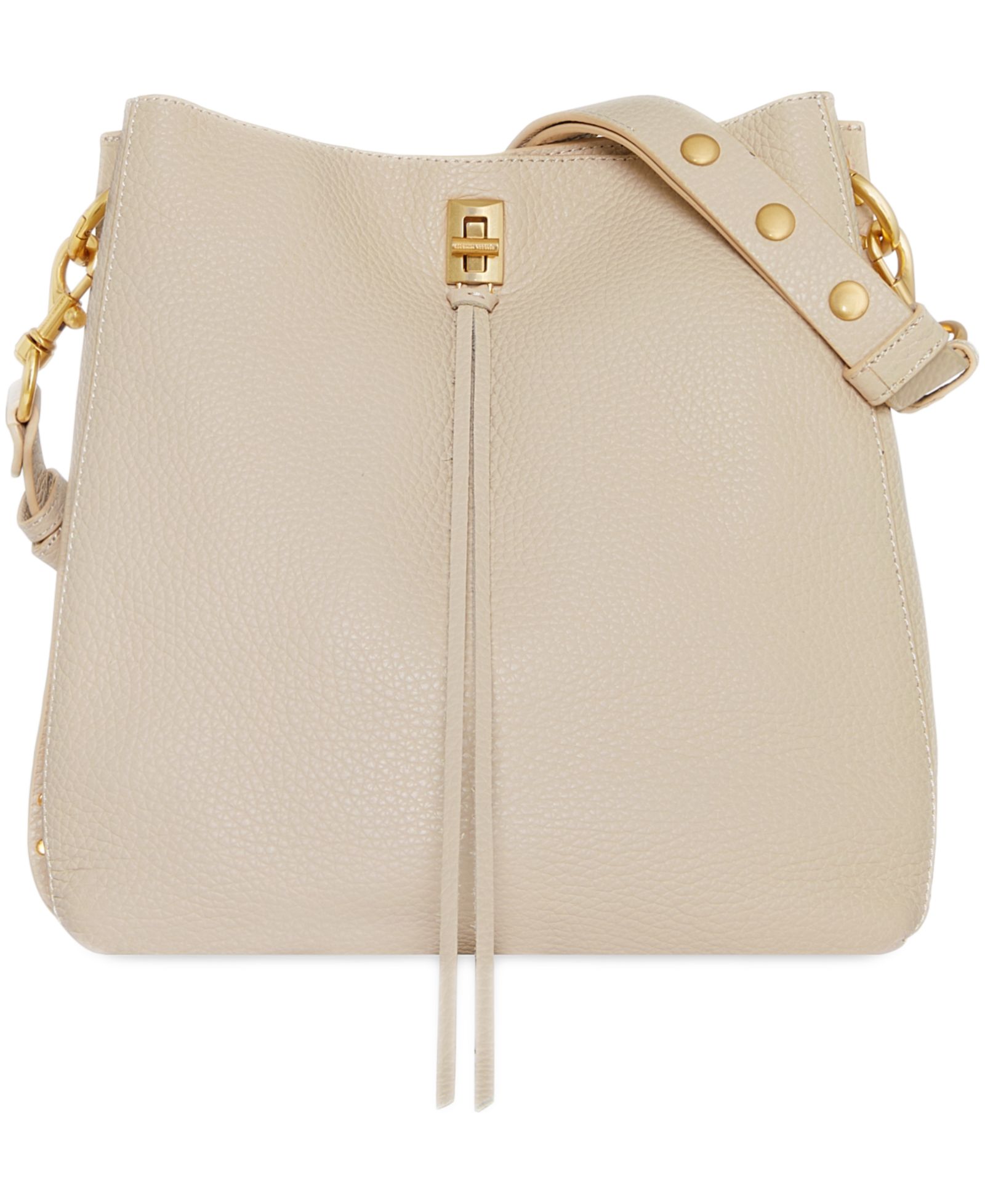 Rebecca Minkoff Darren Small Leather Turnlock Shoulder Bag