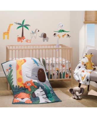 Набор постельного белья Bedtime Originals Baby Lollipop Jungle 3-Piece Nursery Crib