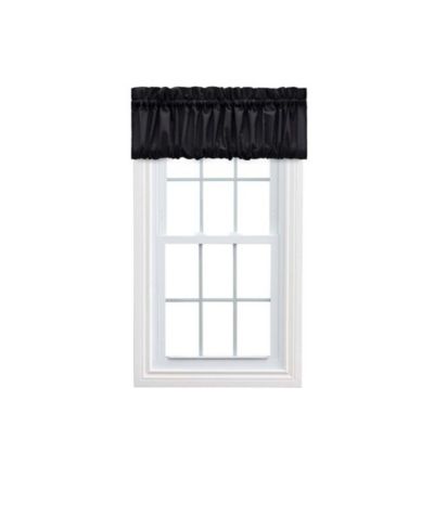Ellis Curtain занавеска для окна Ellis Stacey Solid Color Fabric Balloon Valance 60"x15
