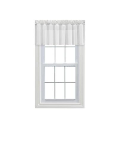 Ellis Curtain занавеска из хлопкового вуаля, 86" x 15", белая