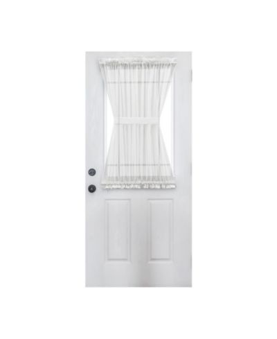 Полупрозрачная панель для штор Ellis Curtain из хлопкового вуали 1.5" с карманом для штанги