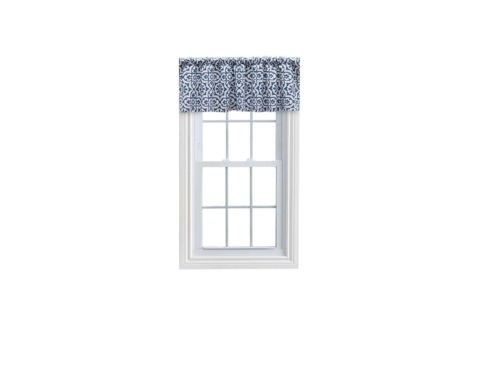 Валанс Ellis Athens Printed Tile Design 50"x16"