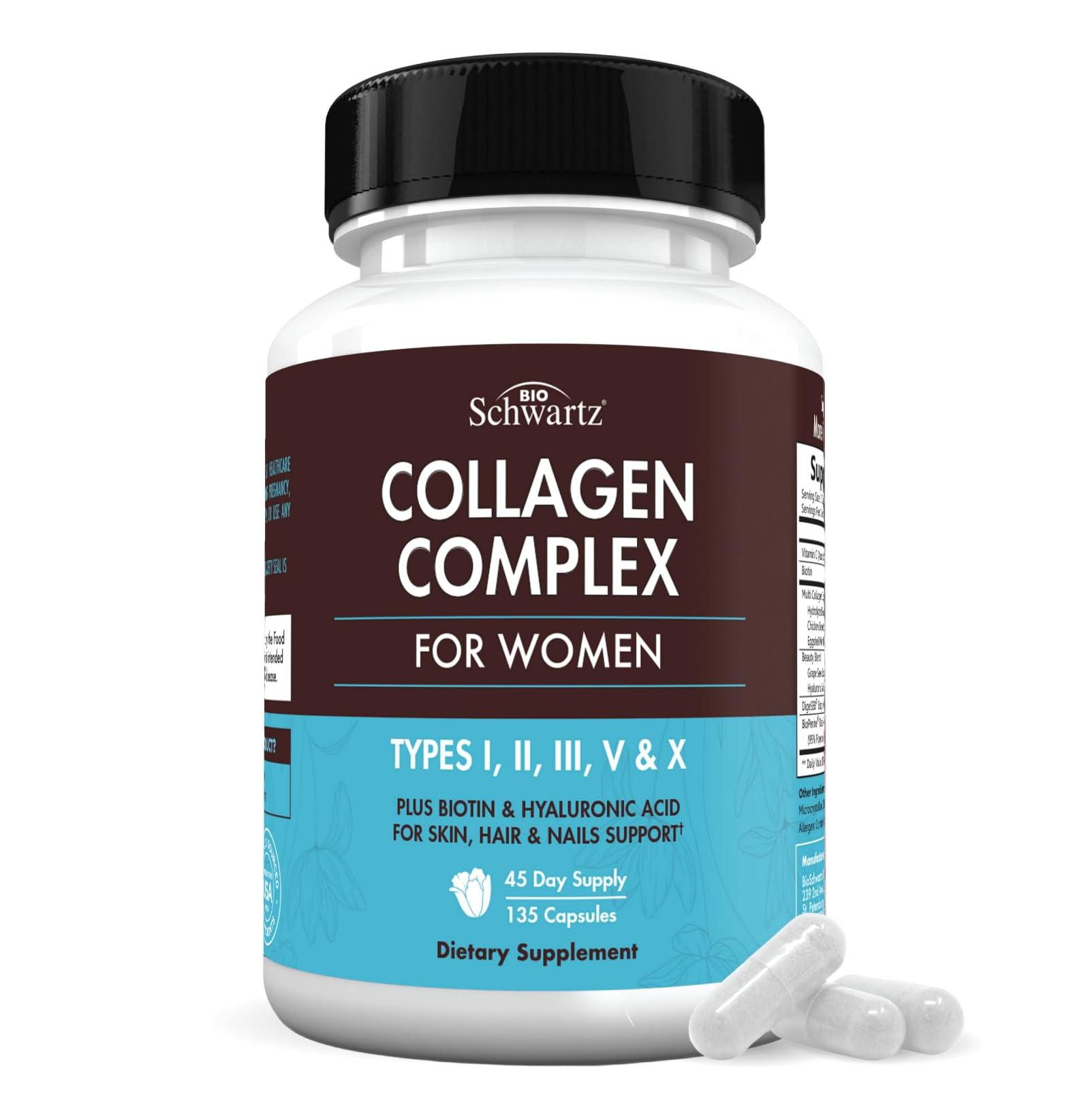 BioSchwartz Collagen Capsules, 135ct