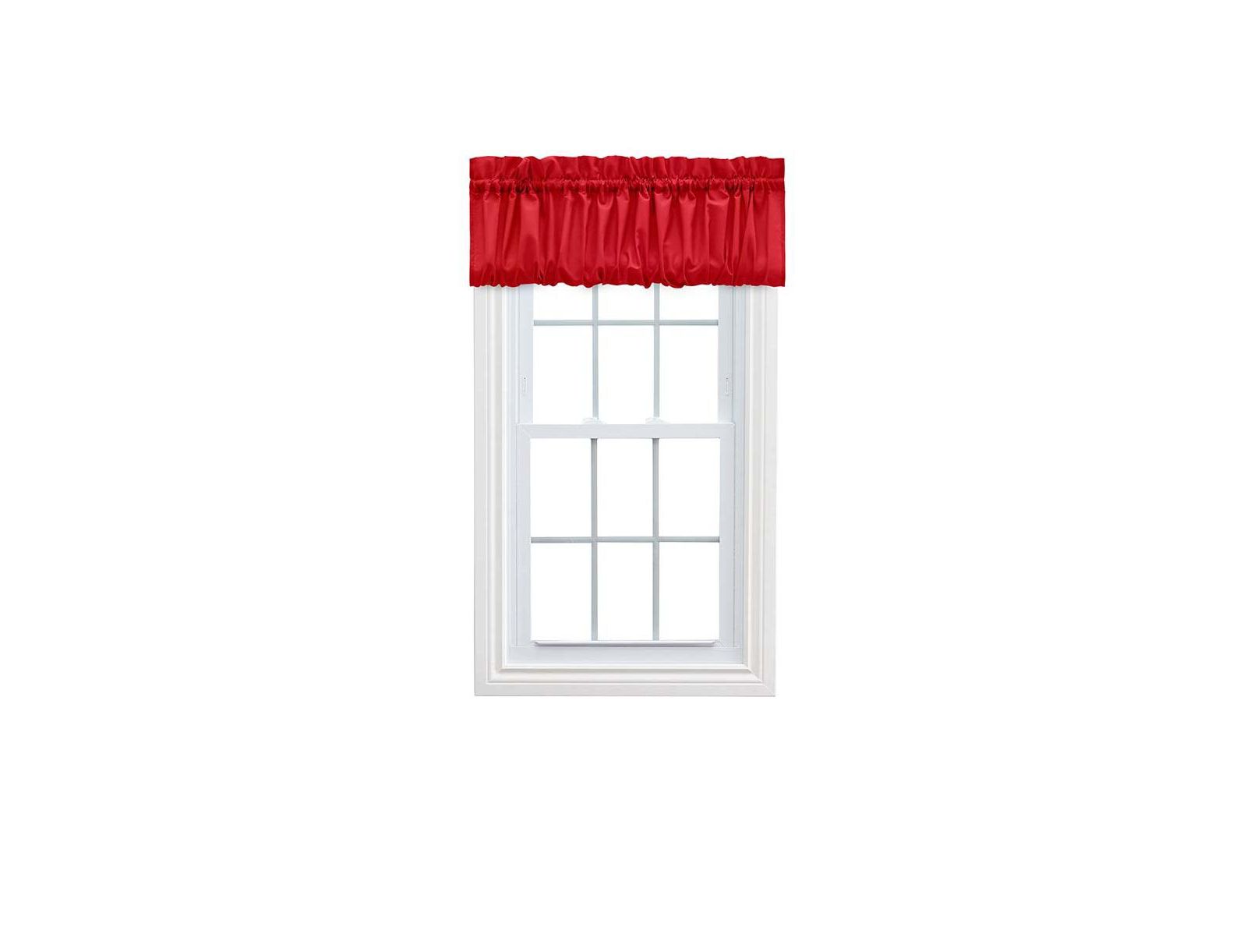 Декоративная занавеска Ellis Stacey 1.5" Rod Pocket из высококачественной ткани, 60"x15"