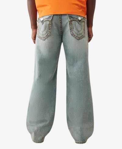 True Religion Men's Super T-Stitching Jeans