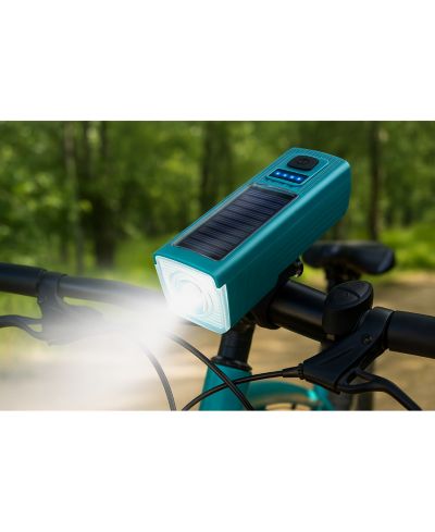 Seamless Outdoors Bike Mount Light with Powerbank and Horn