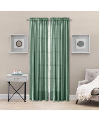 Ellis Curtain Штора Ellis Curtain Portland Crushed Taffeta Rod Pocket Tailored Panel