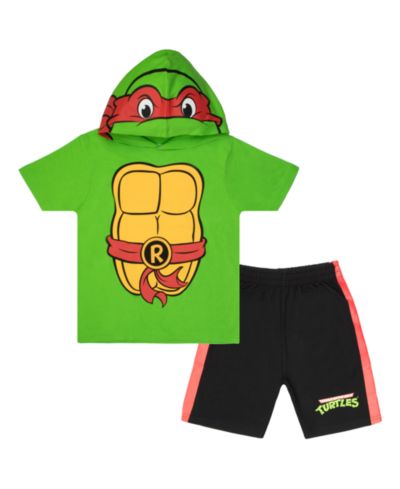 Teenage Mutant Ninja Turtles Детский комплект: футболка с капюшоном и шорты для косплея