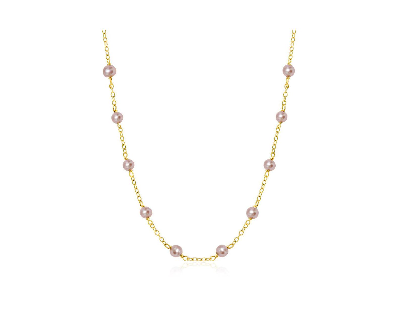 The Lovery Pearl Bead Chain Necklace