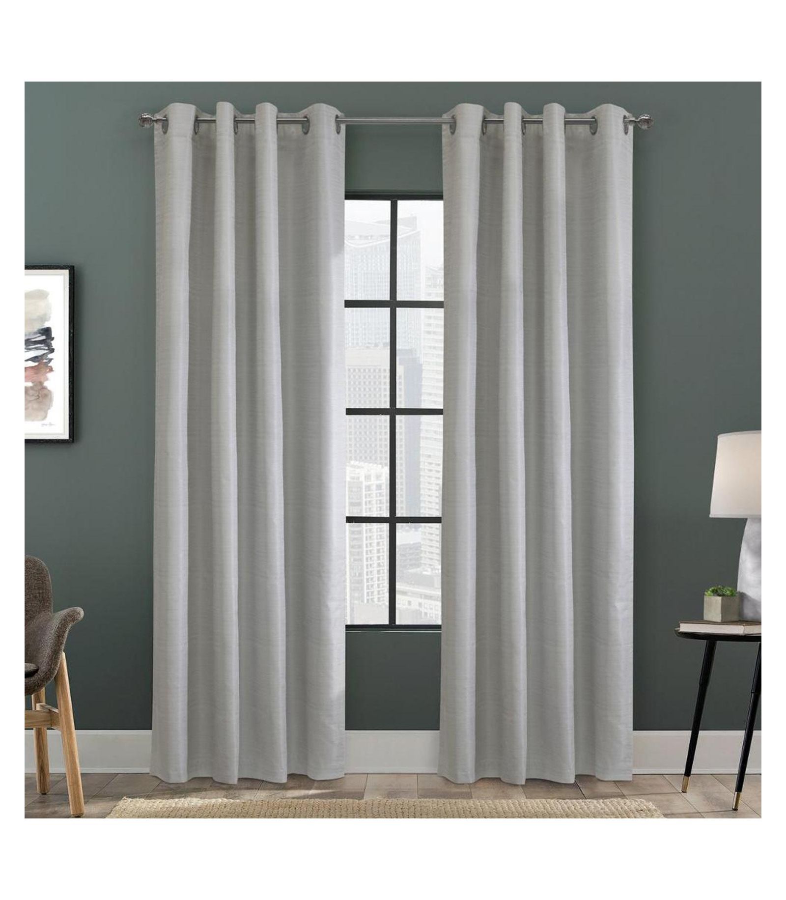 Штора Thermaplus Solstice Room Darkening Grommet - Oyster