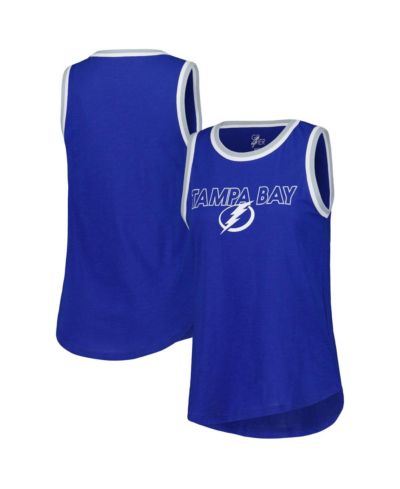 G-III 4Her by Carl Banks Women's Blue Tampa Bay Lightning Strategy Tank Top