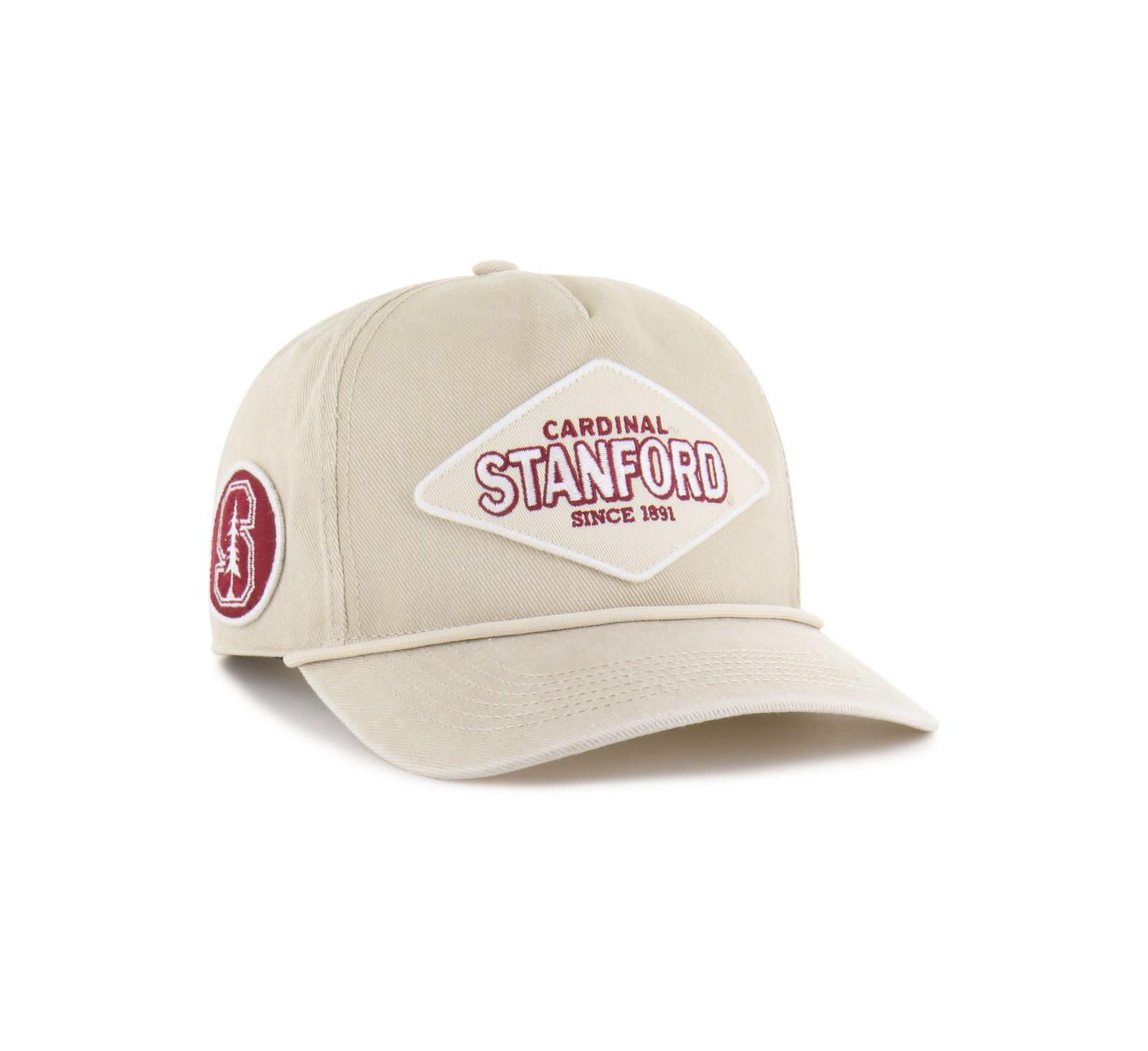 '47 Brand Men's and Women's Cream Stanford Cardinal Outdoorsmen Cairn Hitch Adjustable Hat