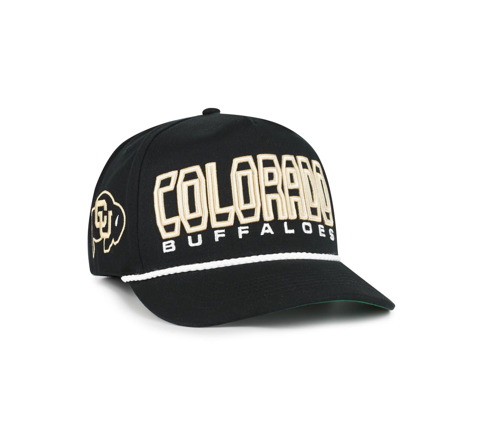 Регулируемая кепка '47 Brand для мальчиков и девочек Colorado Buffaloes, черная