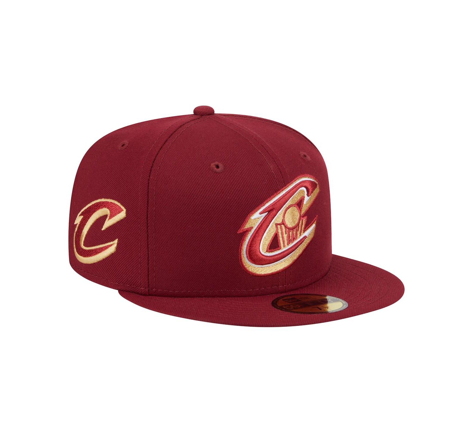 Мужская кепка New Era Cleveland Cavaliers Deceptor 59FIFTY Fitted Wine