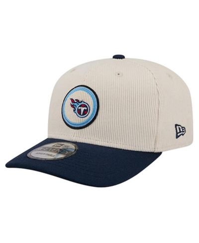 Мужская регулируемая кепка New Era Stone Tennessee Titans Loyal Corduroy 9SEVENTY
