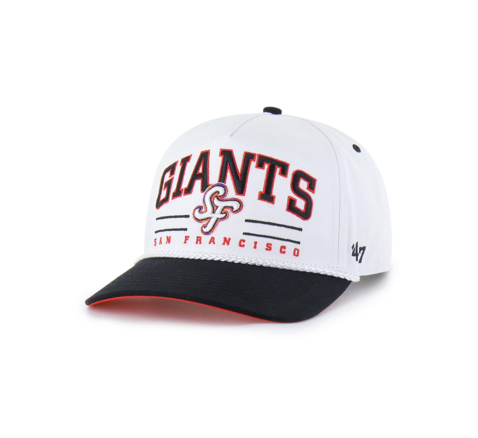 '47 Brand Men's White San Francisco Giants City Connect Roscoe Hitch Adjustable Hat