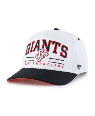 '47 Brand Men's White San Francisco Giants City Connect Roscoe Hitch Adjustable Hat