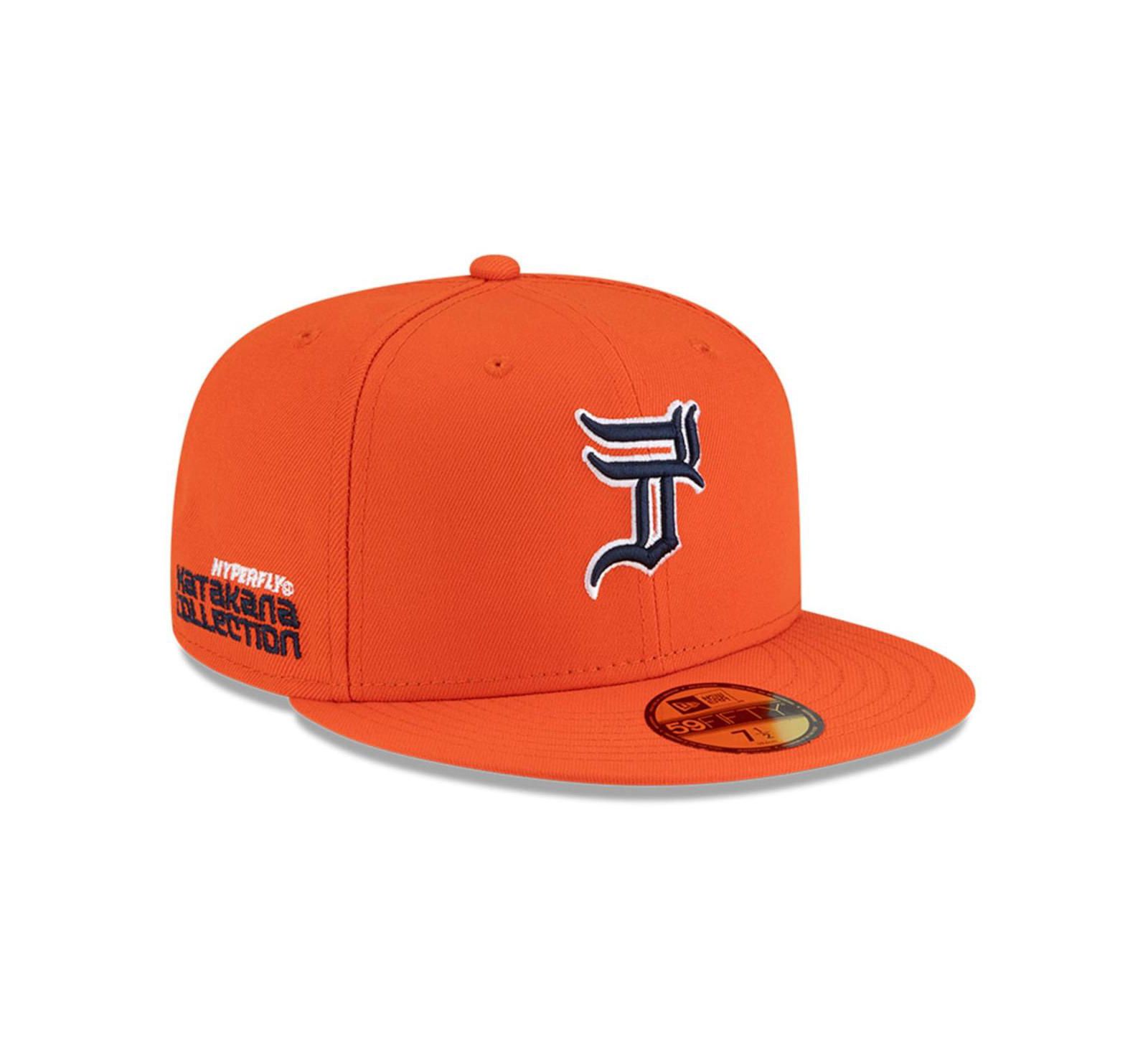 New Era x Hyperfly Men's Orange Detroit Tigers 59FIFTY Fitted Hat