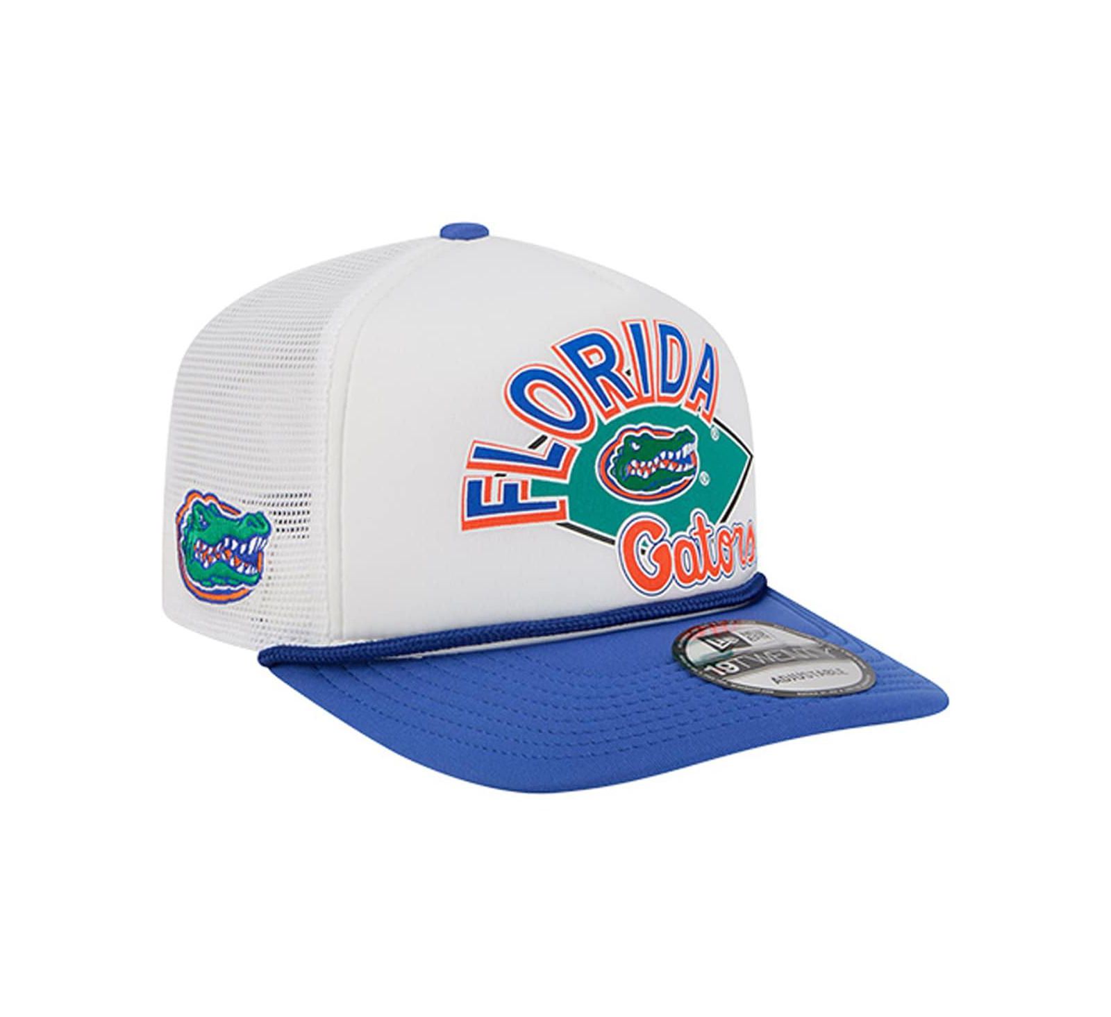 New Era Men's White Florida Gators Diamond 19TWENTY Golfer Adjustable Hat