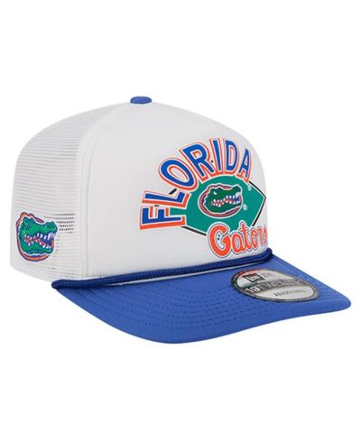 New Era Men's White Florida Gators Diamond 19TWENTY Golfer Adjustable Hat