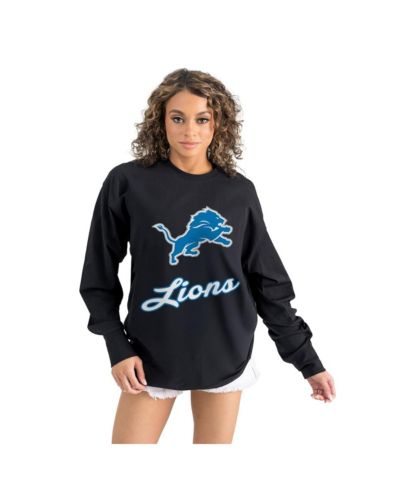 Женская футболка оверсайз Gameday Couture Detroit Lions