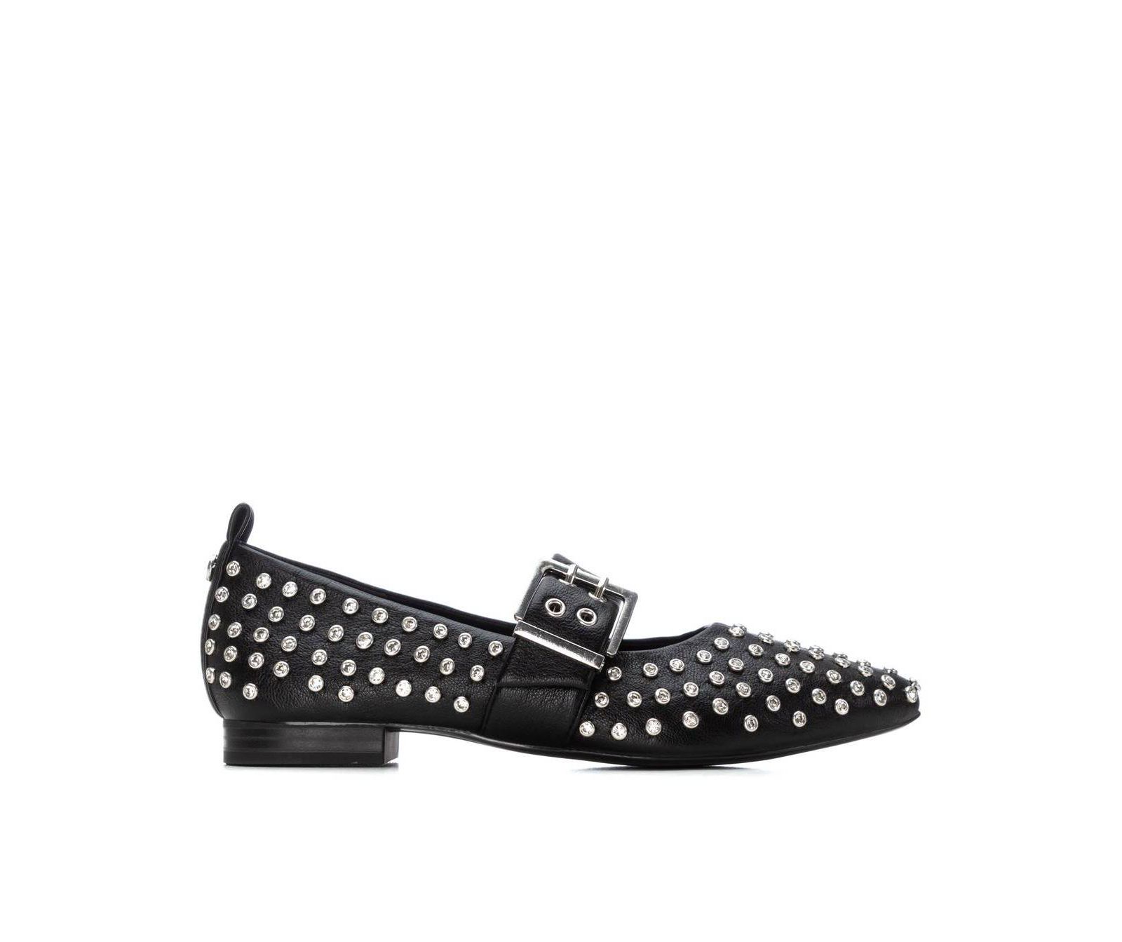 Women's Mary Jane Studded Ballet Flats By XTI