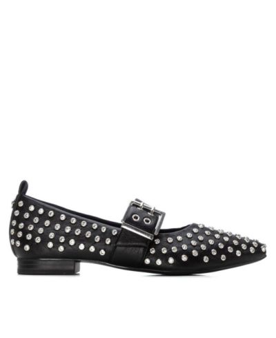 Women's Mary Jane Studded Ballet Flats By XTI
