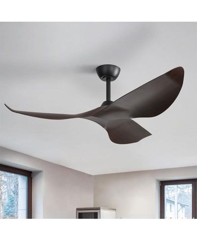 Sofucor потолочный вентилятор 52-inch Lightweight Modern Black с пультом управления