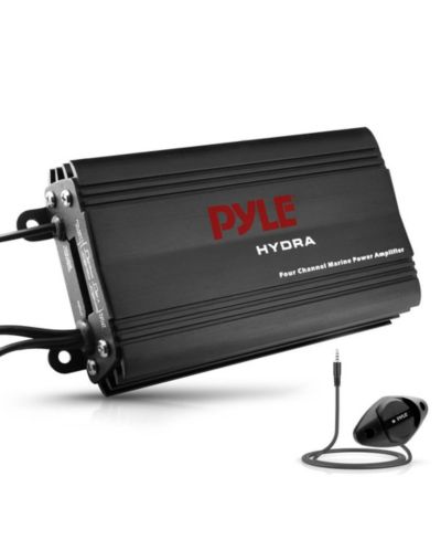 Pyle 800W RCA Waterproof 4-Channel Marine Amplifier