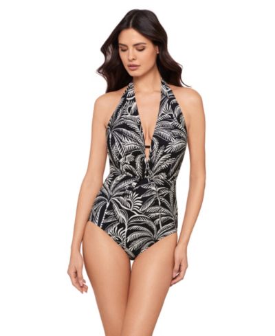 Magicsuit Женский слитный купальник с принтом Hearts of Palm Joelle