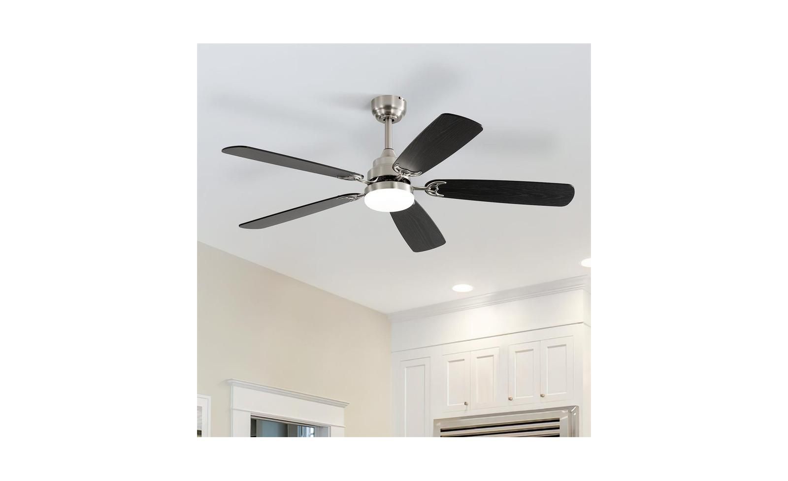 Sofucor потолочный вентилятор 52 Inch 5 Blade с LED Light, 6 Speed