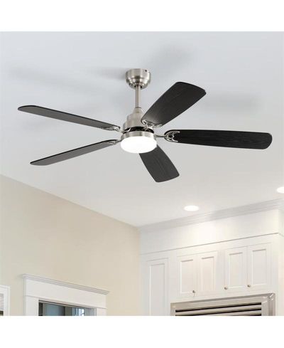 Sofucor потолочный вентилятор 52 Inch 5 Blade с LED Light, 6 Speed