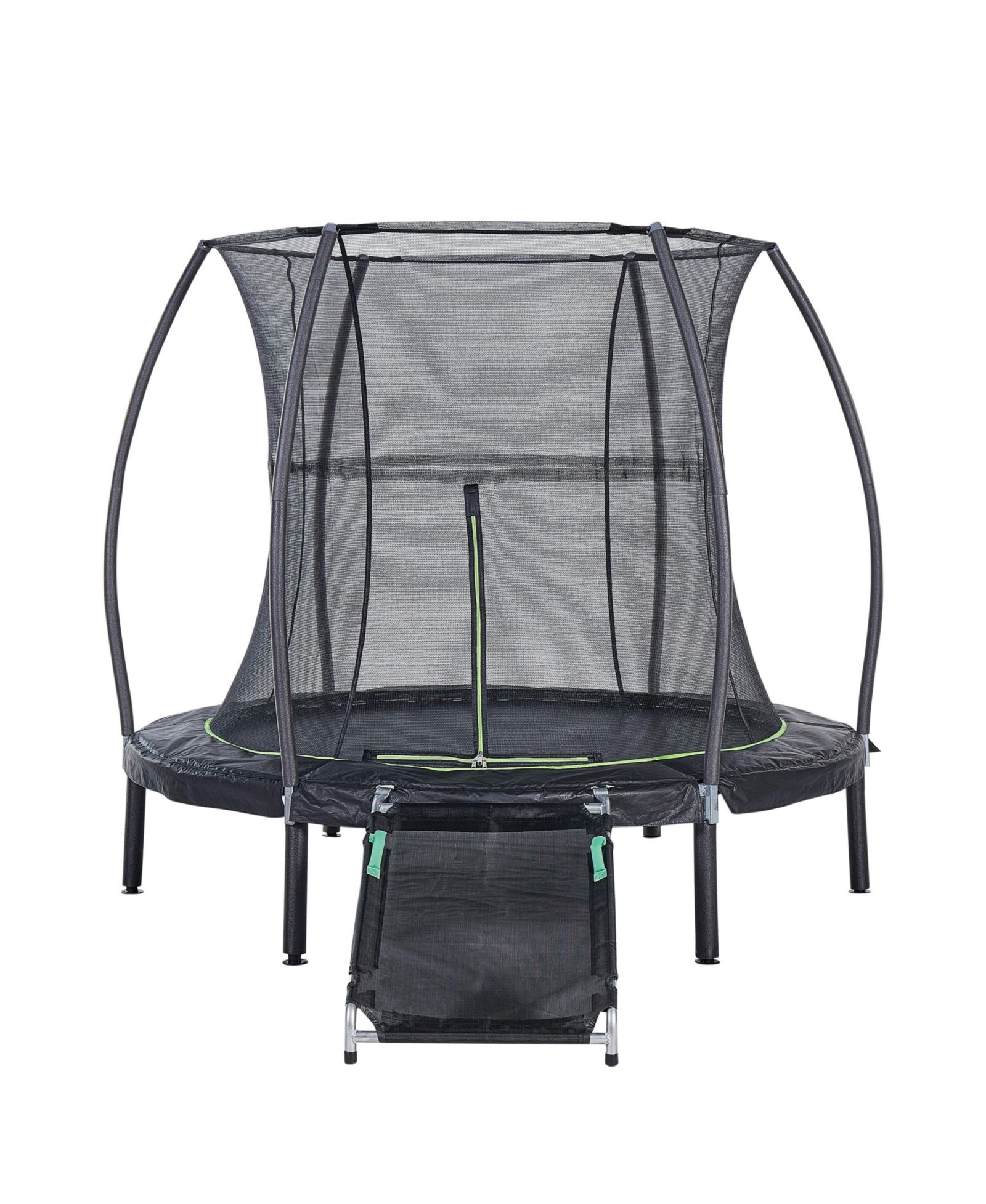 Батут JumpKing 7ft Round с защитной сеткой и трамплином