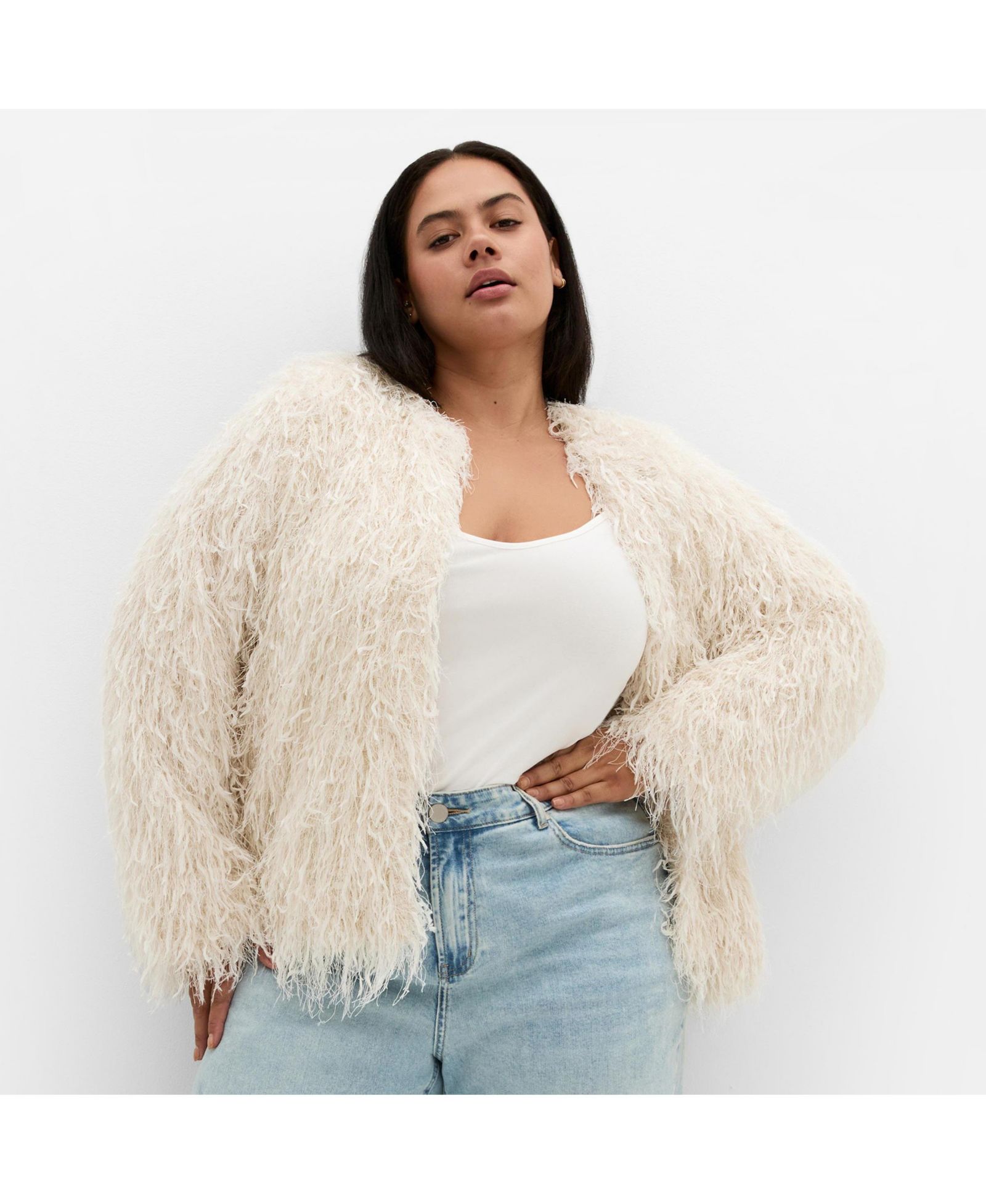 CITY CHIC Plus Size Sparkle Queen Jacket