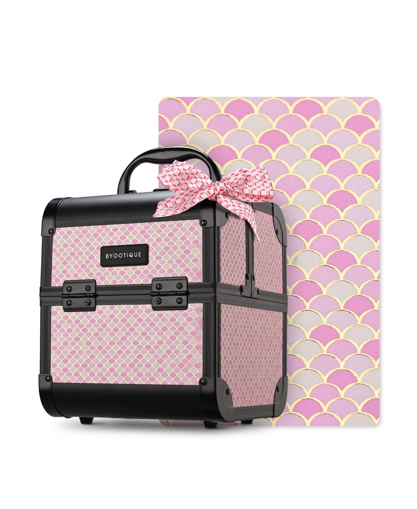 Косметический кейс Byootique Makeup Train Case с зеркалом