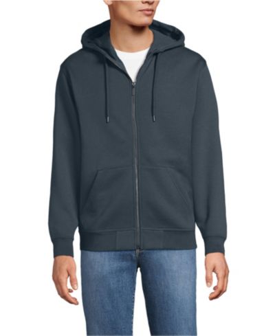 Худи Lands' End Men's Long Sleeve RainDefense Serious Sweats Full Zip