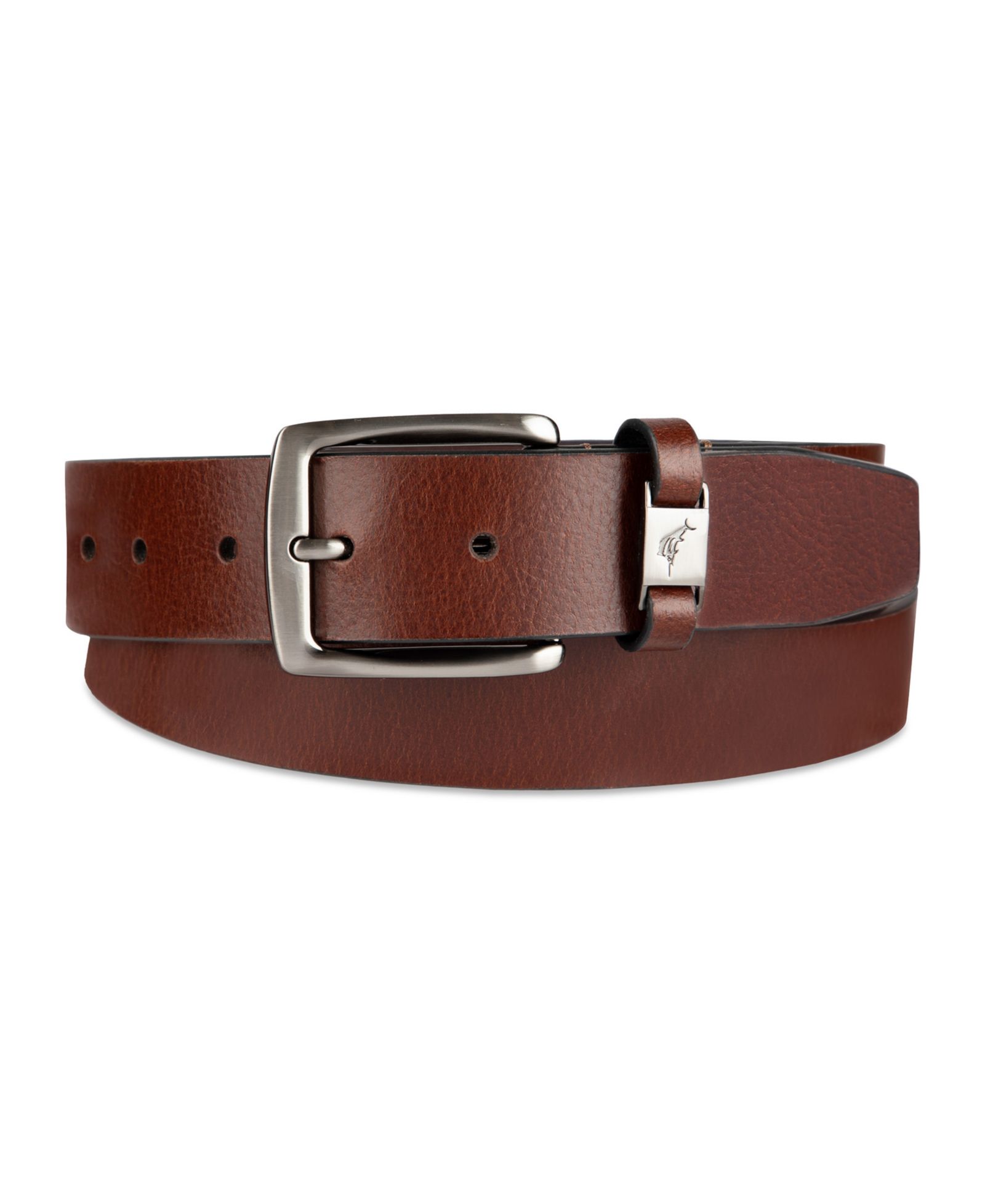 Tommy Bahama Мужской кожаный ремень с логотипом Classic