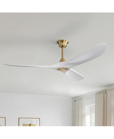 Sofucor 60-inch Modern Luxury Golden 3-Blade Ceiling Fans with Remote Control and Timer Function