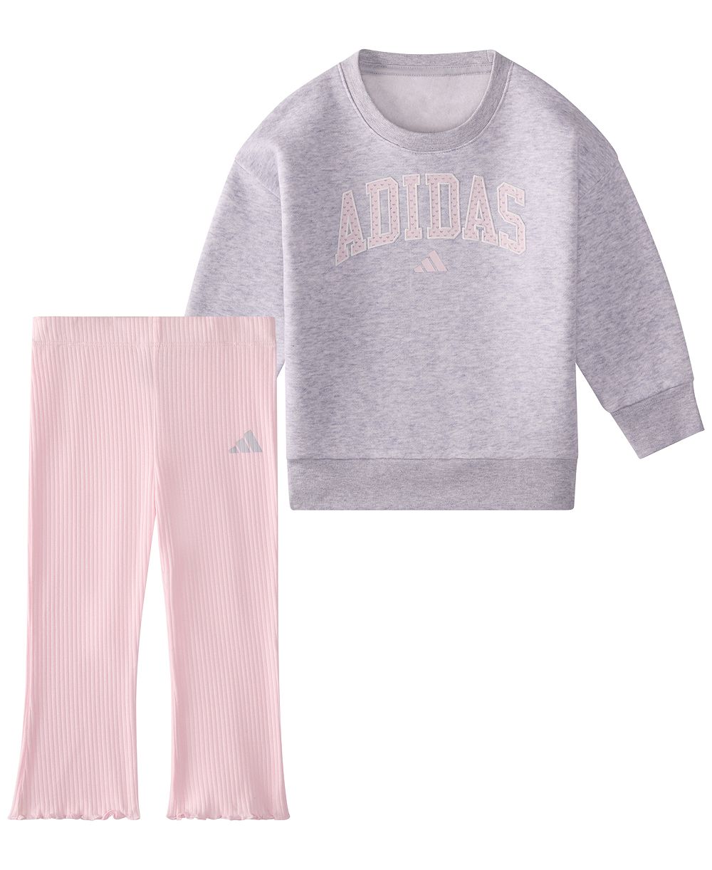 Детский комплект adidas: свитшот с длинным рукавом и брюки (2 части)